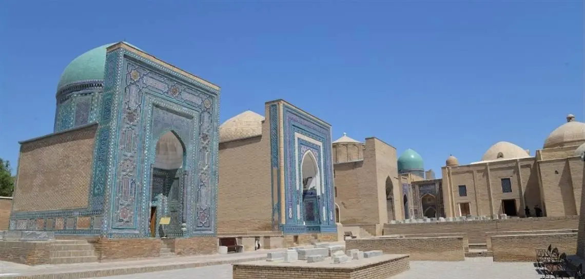 Kusem bin Abbas Türbesi Semerkant Özbekistan