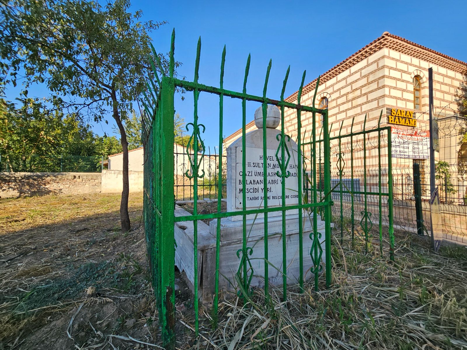 Top Baba Türbesi Merkez Edirne