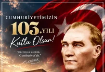 Cumhuriyetimiz 103.Yaşında Kutlu Olsun 29 ekim 2026 cumhuriyet bayramı